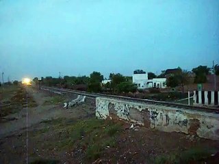 Pakistan Railways 6142 Hauling New Karakoram Express in Dawn 27.04.12.AVI