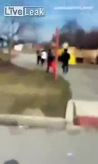 White Girl & Child Brother Attacked - No Hate Crime