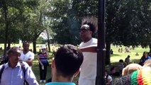 Funny Jamaican Guy in Hyde Park Speakers Corner