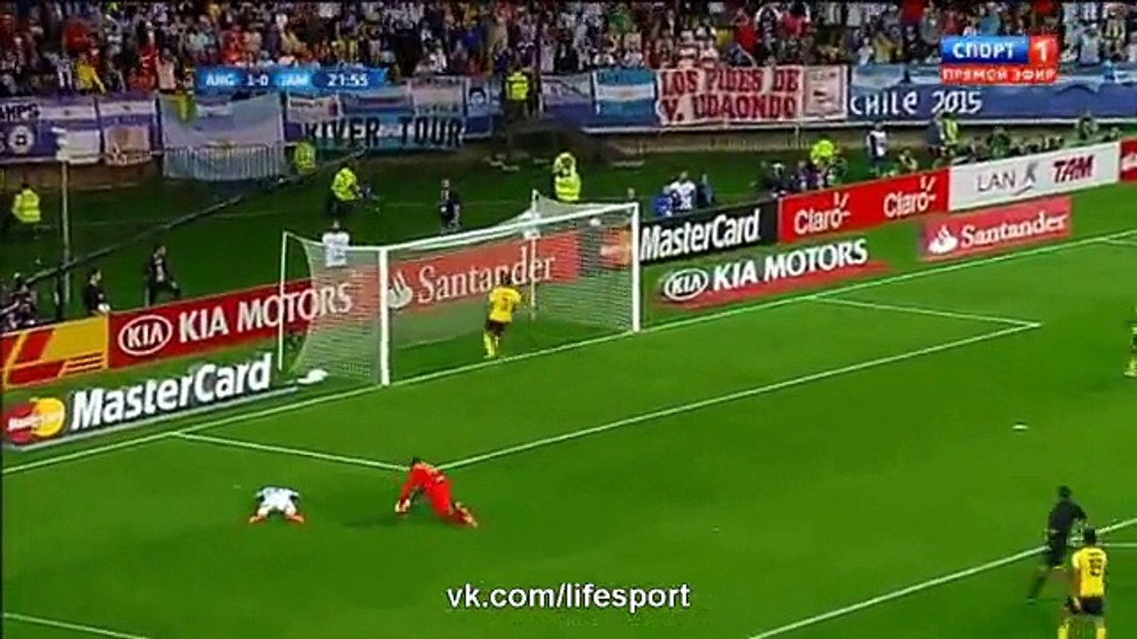 Argentina 1 - 0 Jamaica All Goals and Full Highlights 20/06/2015 - Copa America