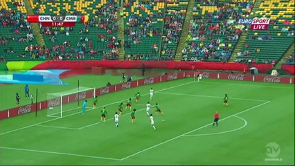 1-0 Wang Shanshan Goal | China vs Cameroon 20.06.2015
