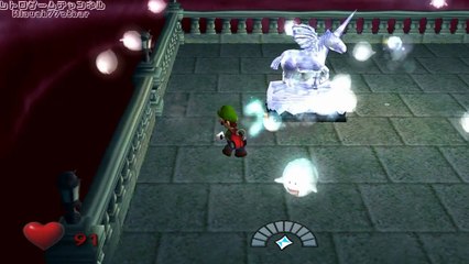 [HD]ルイージマンション 初心者プレイ #10 - ボス・ジャンボテレサ戦