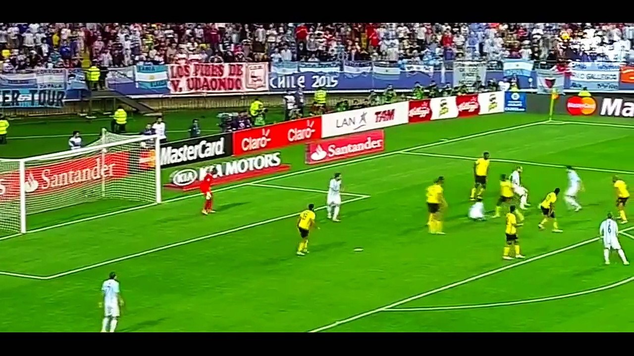 Lionel Messi vs Jamaica (Copa America 2015) 20.06.2015 HD 720p