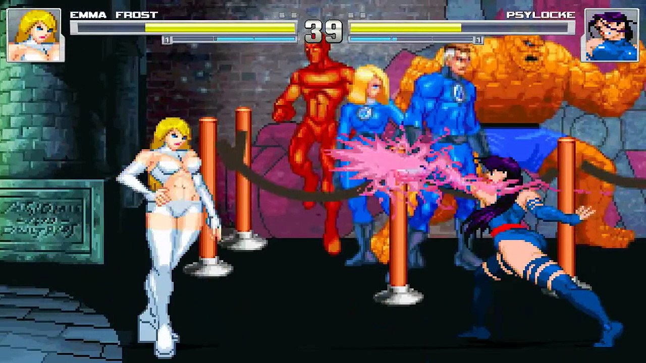 Emma frost vs Psylocke