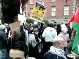 Protesters demonstrate at Egyptian embassy in Dublin