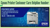 Epson Printer Customer Care Helpline Number..1-800-824-4013