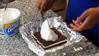The Kitchen Diaries: Super Easy No Bake Ice Cream Cake! | Amin Dhillon