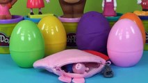 Play-Doh Eggs  Peppa Pig Masha i Medved, Dora, Disney Princess