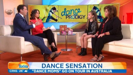 Maddie Ziegler and Abby Lee Miller on Today Show HD