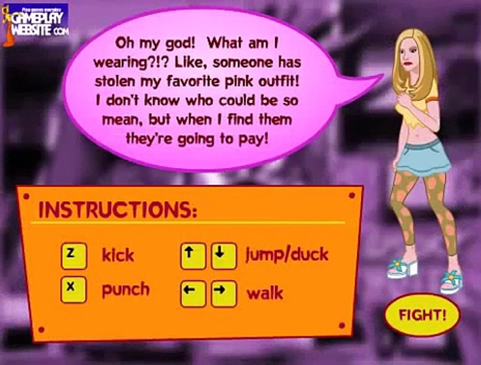 Scooby Doo Daphnes Fight for Fashion july 5th 2013 fight combat game