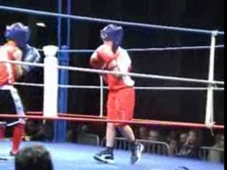 Boxe combat d'adrien