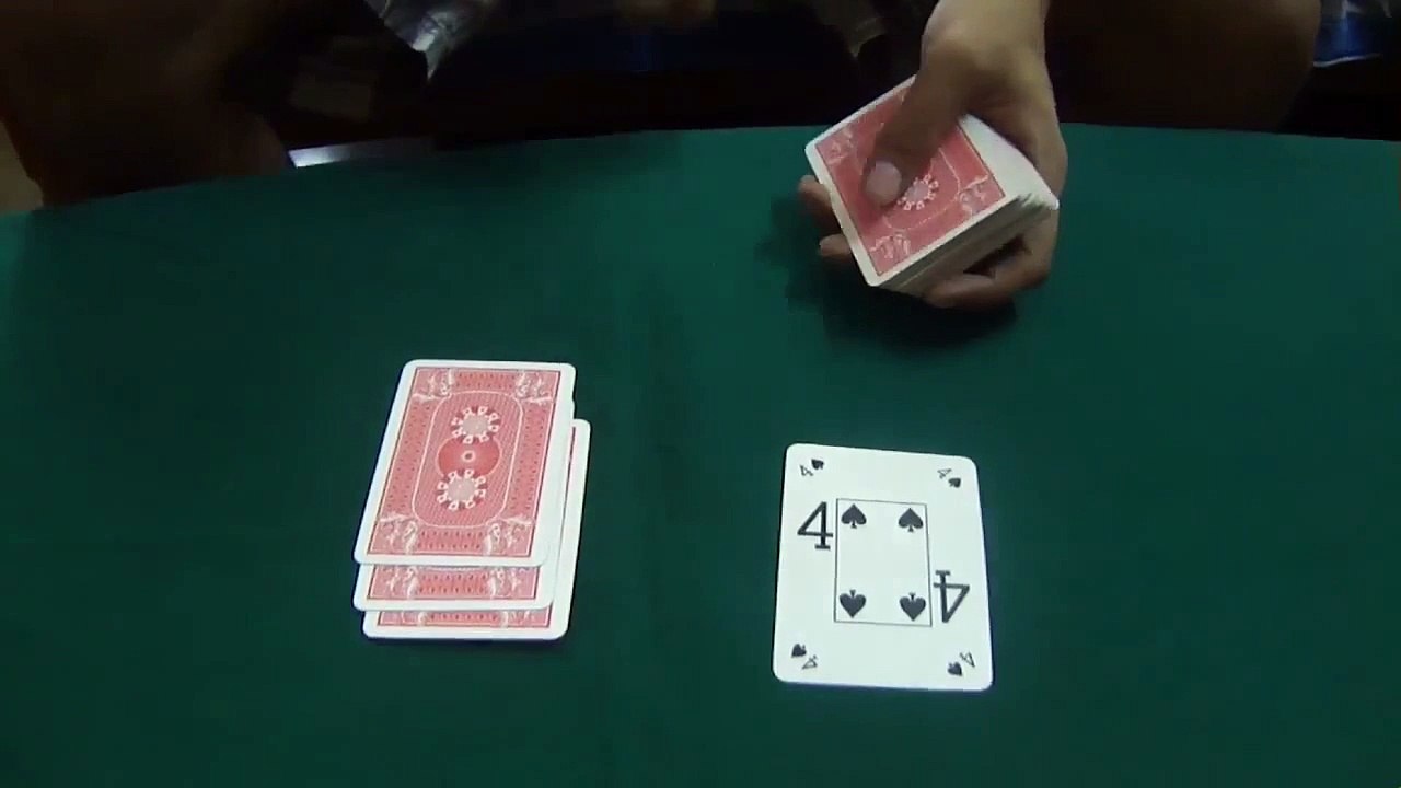 Invisible Countng Card Trick - TUTORIAL