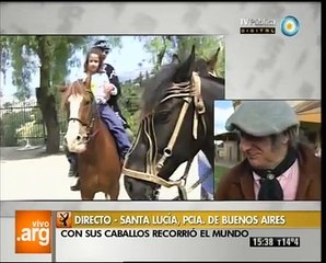 Vivo en Argentina - Historias de Santa Lucía, Buenos Aires - 28-08-12