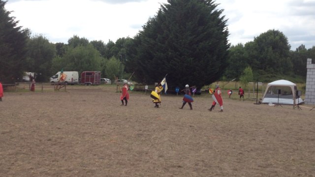 Fête médiévale de l'école Sainte-Colombe-Guéroncin