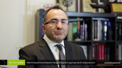 İzsiz göğüs büyütme ameliyatını hangi bölgeden yapmayı tercih ediyorsunuz? - Op. Dr. Nuri Batta