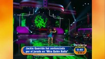 Jackie Guerrido se entrenó para Mira quien Baila