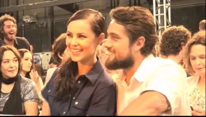 O elenco e equipe de "Além do Tempo" se reunirem para apresentar a nova novela das 6h. Sucesso !!!