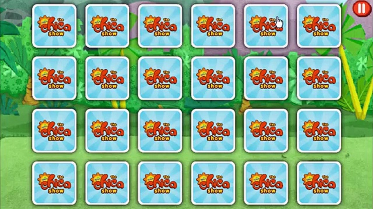 Chica Show Match Up with Bunji Cartoon Animation Sprout PBS Kids Game Play Walkthrough