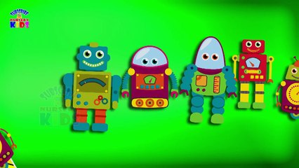 Finger Family Robot Finger Family | Finger Family Songs | Robot Finger Family