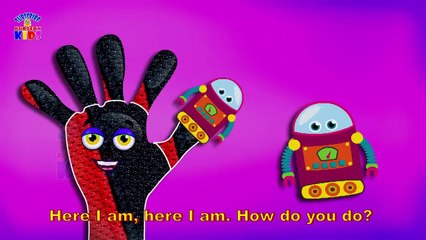 Robot Finger Family And Many ( Robo) Funny Cartoons - Nursery Rhymes For Children
