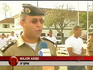 Download Video: Reportagem   Recepcao dos alunos do curso tecnico em seguranca publica da Policia Militar