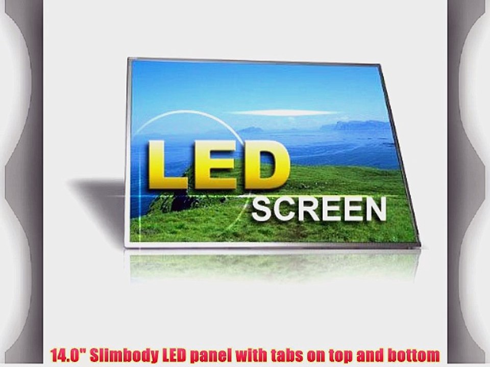 HP PAVILION DM4 DM4-1060US DM4-1065DX LAPTOP LCD REPLACEMENT SCREEN 14 WXGA HD LED (MATTE)