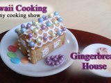 Tiny Gingerbead House (Edible) - Kawaii Cooking - a tiny cooking show