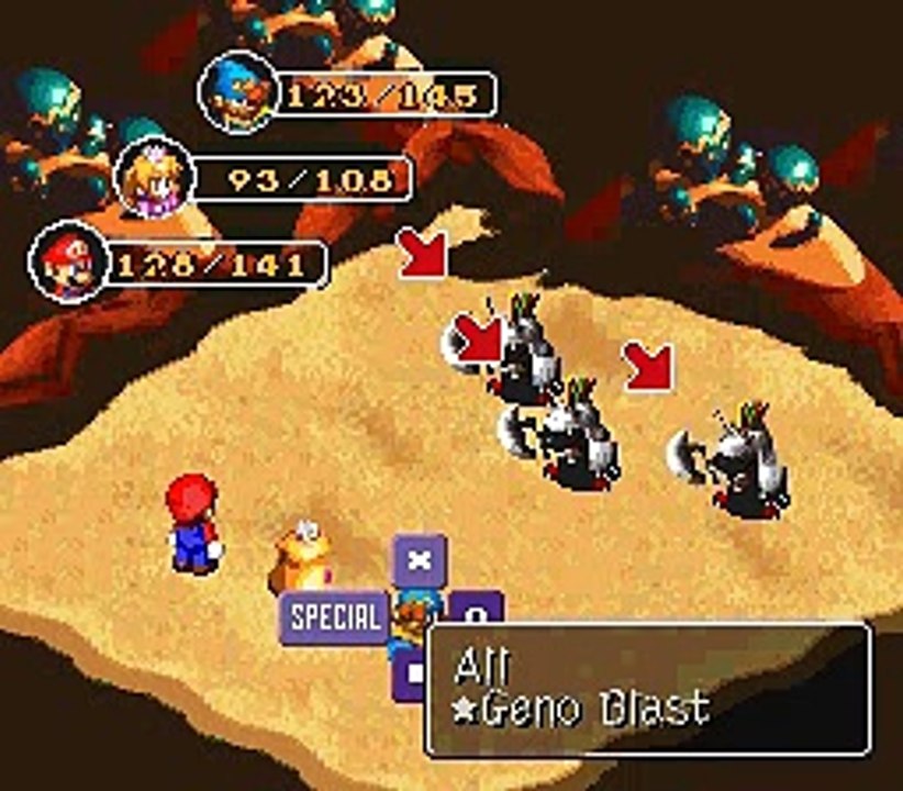 Lets Play Super Mario RPG Legend of The Seven Stars pt 20 Lands End_part2