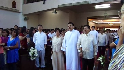 Ordination to the Sacred Order of Deacons - Entrance Procession - San Carlos Seminary