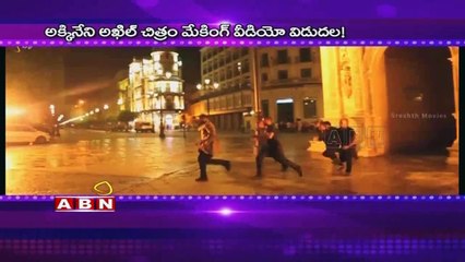 Akhil Akkineni Movie Making Video | Spain Schedule (21-06-2015)