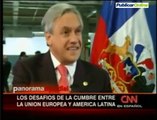 La Cumbre latino América UE,,.,  Sebastian Piñera habla de Peru y otros temas