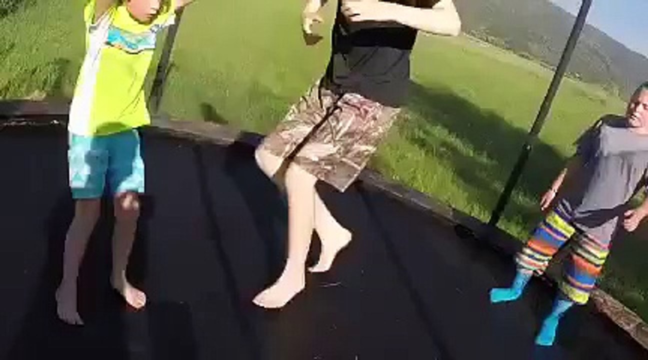 Trampoline fails