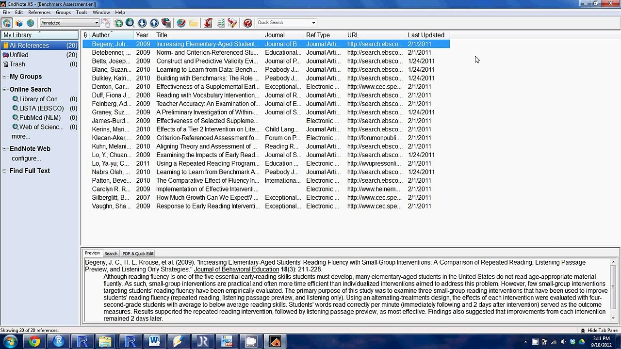 Convert Endnote Library (.enl) to Zotero (.ris)