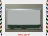 DELL WJ139 LAPTOP LCD SCREEN 14.0 WXGA   LED DIODE (SUBSTITUTE REPLACEMENT LCD SCREEN ONLY.