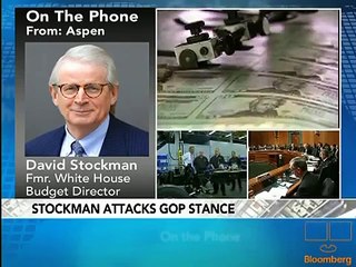 Stockman Discusses Expiration of Bush Tax Cuts: Video