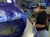 The amazing Mike Lavallee on Overhaulin airbrushing blue flames