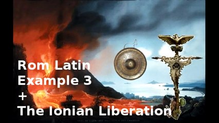 Latin Language Spoken Example 3