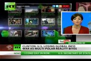 New World Order Losing The Infowar Clinton Afraid That People are Waking Up to The Media's Lies