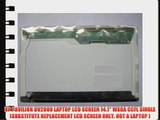 HP PAVILION DV2000 LAPTOP LCD SCREEN 14.1 WXGA CCFL SINGLE (SUBSTITUTE REPLACEMENT LCD SCREEN