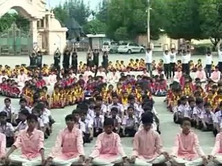 Surat Gurukul Yoga Day Rehersal