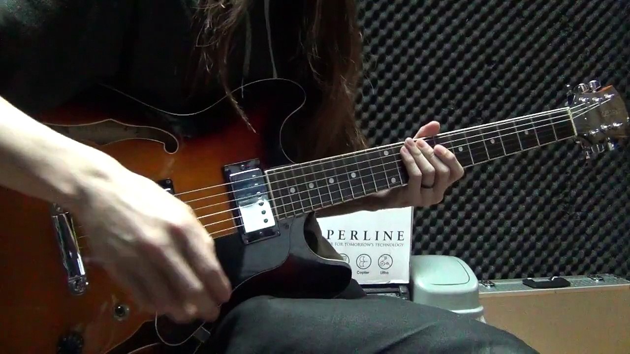 Minnie Riperton - Loving You guitar finger style chord solo by Eric Lo