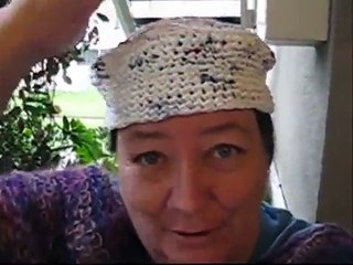 How to Crochet a Plarn Rain Hat