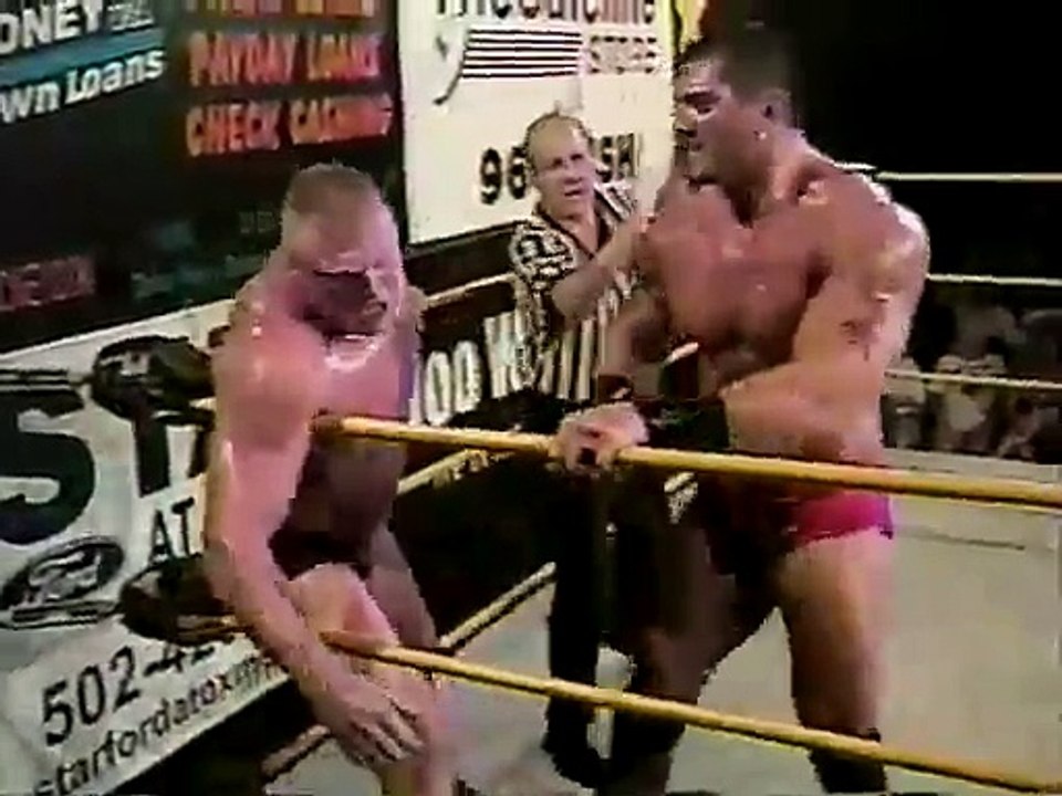 OVW - 28.07.2001 - Batista vs. Brock Lesnar - video Dailymotion