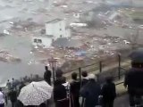女川町の津波映像 Japan Earthquake,tsunami hit Onagawa city Footage