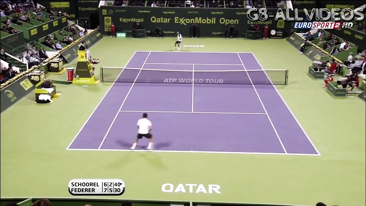 Roger Federer best skills HD