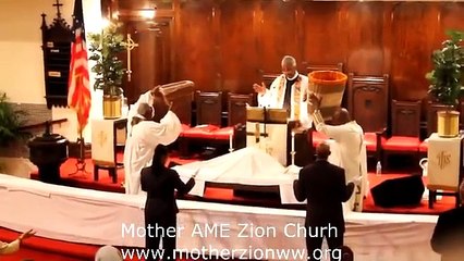 Glorious Sunday Service at Mother AME Zion Church in Harlem, NY!