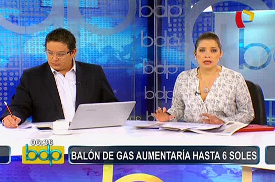 Rechazan aumento de 6 soles en balón de gas: precio subiría 60 céntimos como máximo
