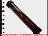 Skinomi? TechSkin - HP Split 13 x2 Ultrabook Screen Protector   Brushed Steel Full Body Skin