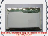 Brand New 14.1 WXGA Glossy Laptop LCD Screen For Dell Inspiron Series 1300 1420 1501