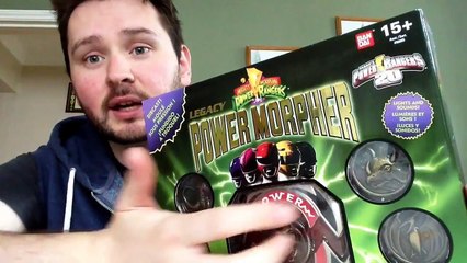 Power Rangers Legacy Morpher unboxing
